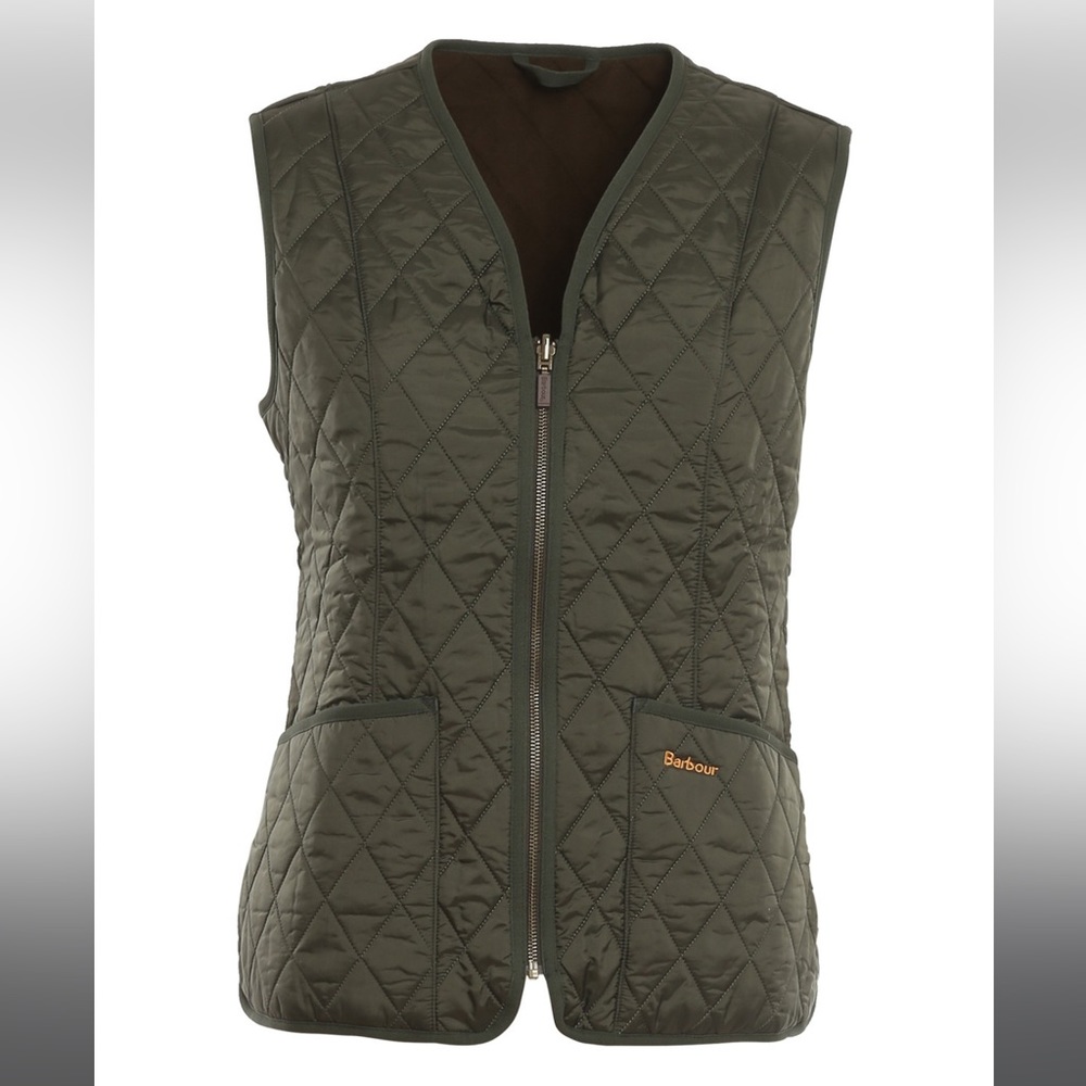 COPY - Barbour - Fleece Betty Vest - Dark Olive - Size 10 - New in Package